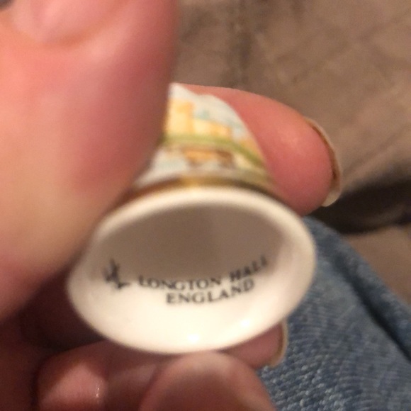 Set of 12 Porcelain Bone China Thimbles from Europe - Picture 2 of 13